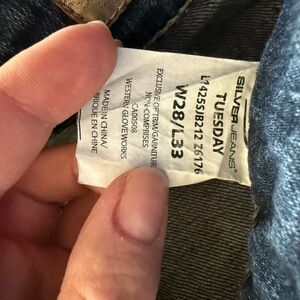 Silver Jeans Men's Slim Fit Blue Denim